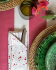 Twizzell Pink Splatter Napkins – Set of 4