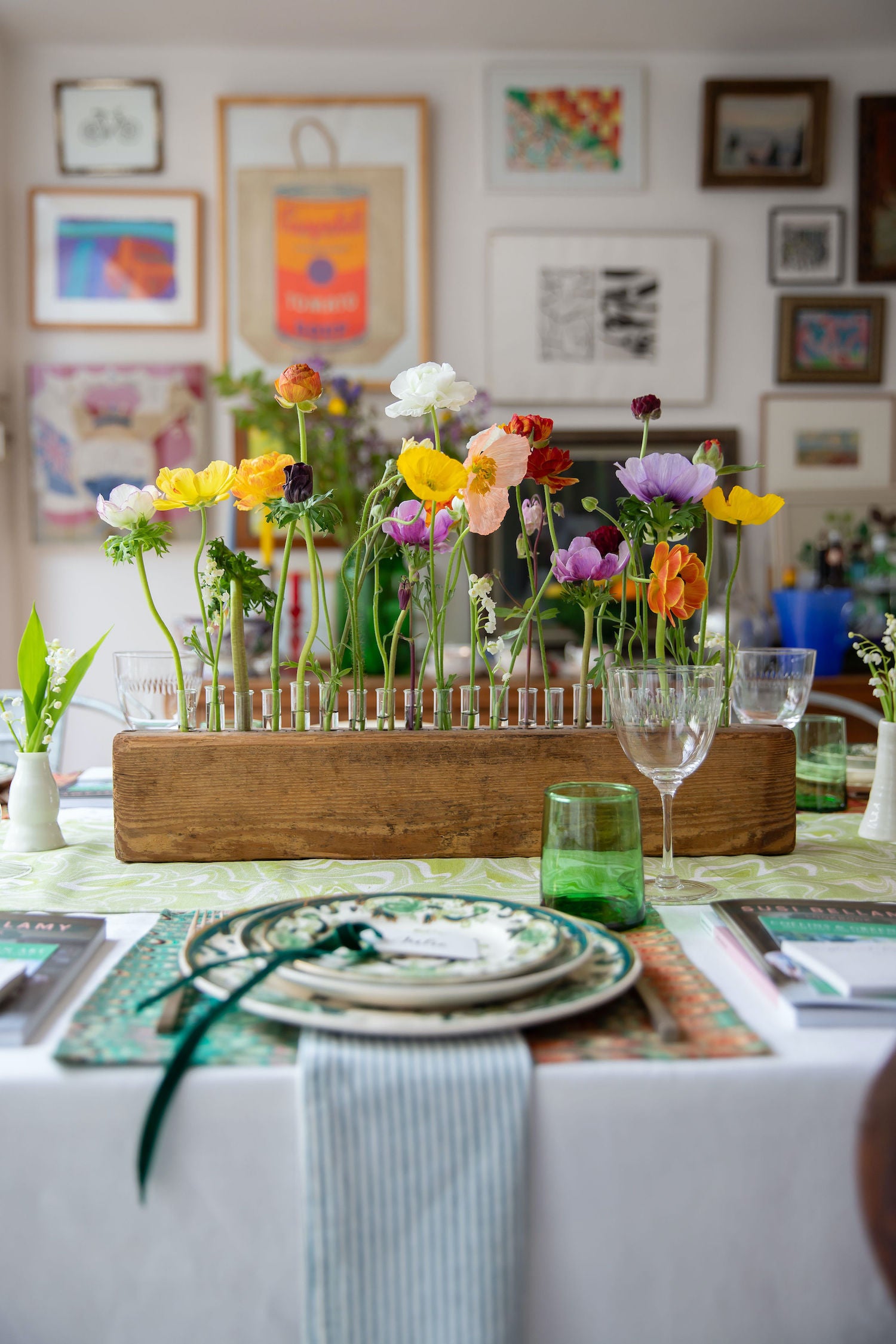 at Collins & Green Art with Susi Bellamy