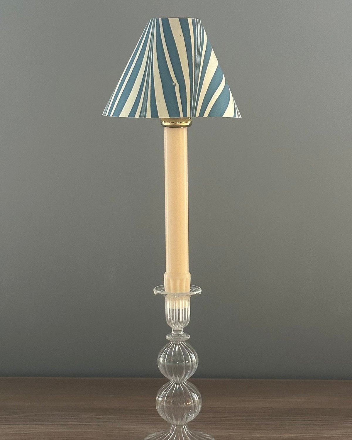 Marbled Candle Shade