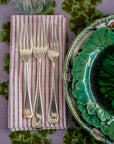 Striped Cotton-Linen Napkins – Set of 4