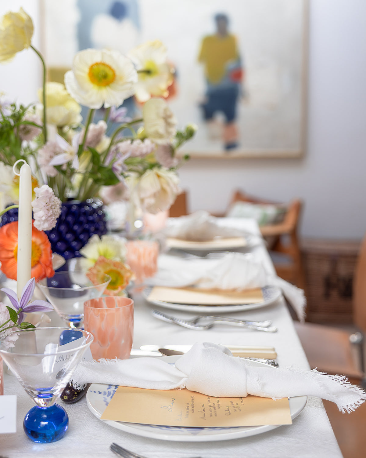 Marla & Primrose x White Tablecloth – Anna Blakey Interior and Table Design